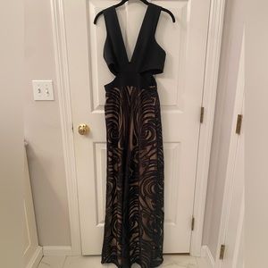 Beautiful BCBG Black Gown